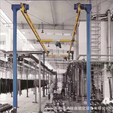 武汉厂家直销定钢轨悬臂起重机 高质量耐用悬臂起重机 小型悬臂吊