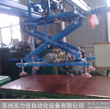 武汉激光机钢板上下料移栽助力吊具框架式大型真空吸盘助力码垛机