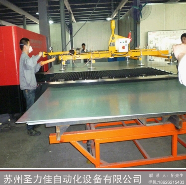 吴江板材激光机钢板上下料真空吸盘框架式大型真空吸盘助力机械手